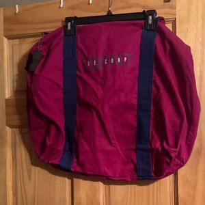 Esprit Pink and Blue Tote Bag